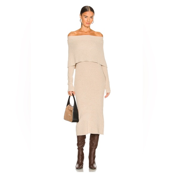 Elliat over the shoulder sweater dress - Picture 1 of 5